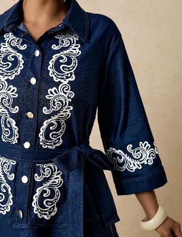 Rochie scurta SHEIN CURVE, bleumarin