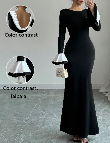 Rochie lunga SHEIN, negru