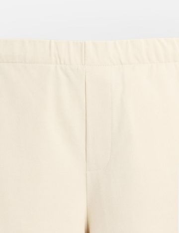 Pantaloni Zara, ecru