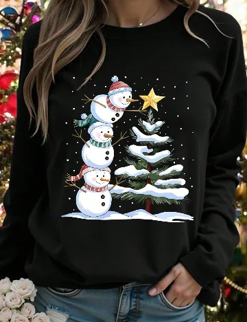 Bluza SHEIN CURVE, negru