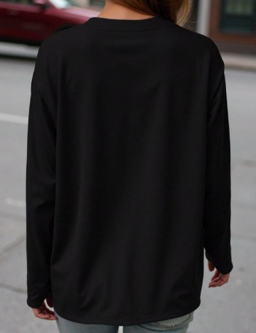 Bluza SHEIN CURVE, negru