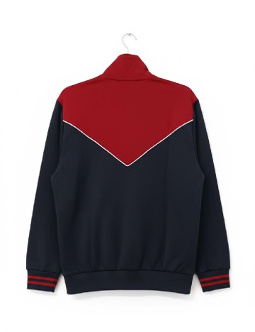 Bluza Zara, bleumarin/rosu