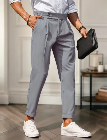 Pantaloni SHEIN, albastru
