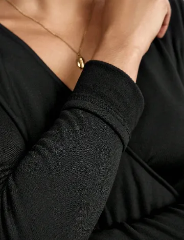 Rochie scurta SHEIN Maternity, negru