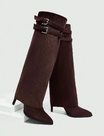 Cizme SHEIN, maro