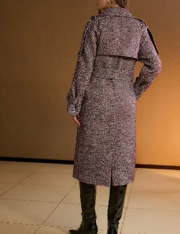 Palton MOTF, mix culori