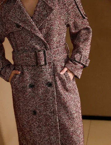 Palton MOTF, mix culori