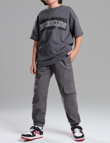 Pantaloni Sinsay, gri