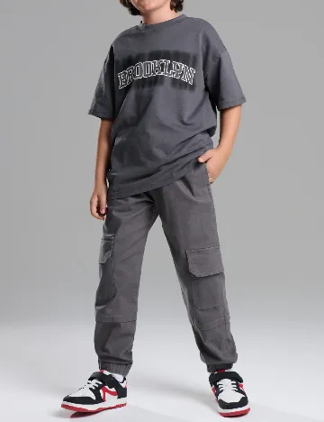 Pantaloni Sinsay, gri