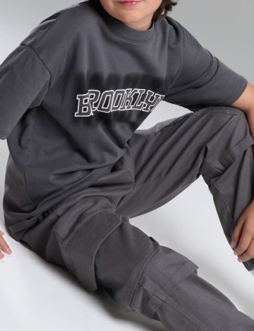 Pantaloni Sinsay, gri