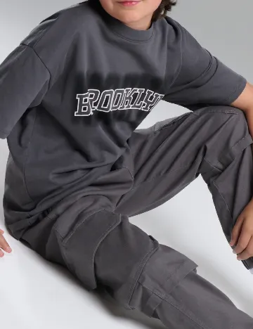 Pantaloni Sinsay, gri