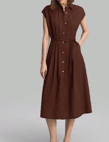 Rochie medie SHEIN, maro