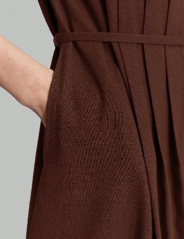 Rochie medie SHEIN, maro