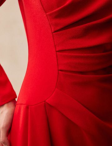 Rochie medie MOTF, rosu