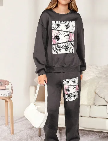 Compleu Shein Kids, gri