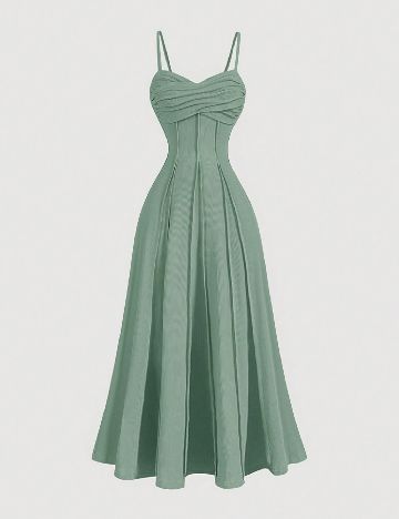 Rochie medie SHEIN, verde