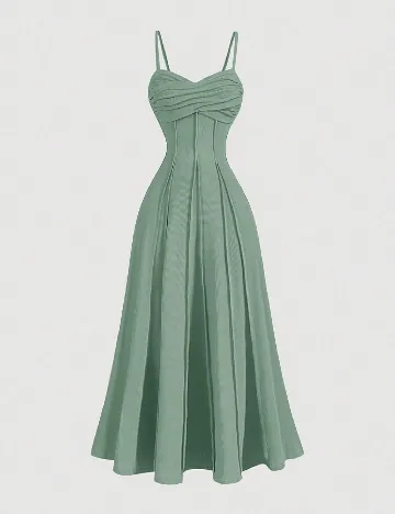 Rochie medie SHEIN, verde