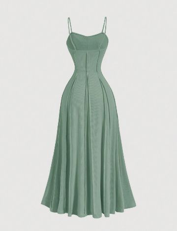 Rochie medie SHEIN, verde