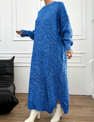 Rochie lunga SHEIN, albastru