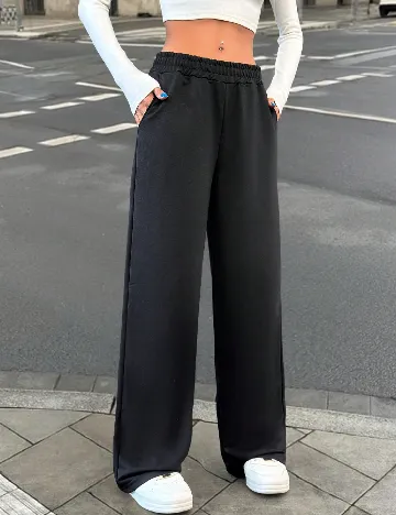 Pantaloni SHEIN, negru