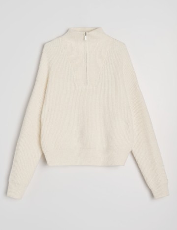 Pulover Sinsay, ecru