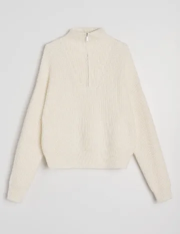 Pulover Sinsay, ecru