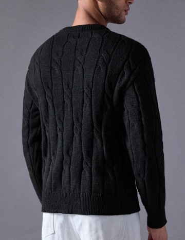 Pulover SHEIN, negru