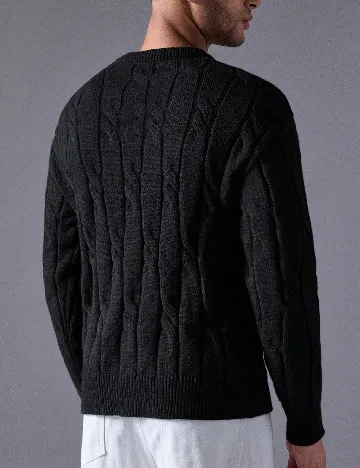 Pulover SHEIN, negru