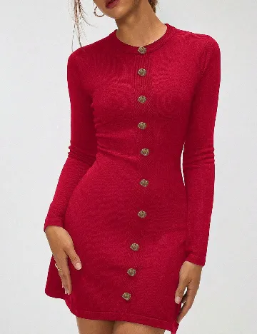 Rochie scurta Forever 21, rosu