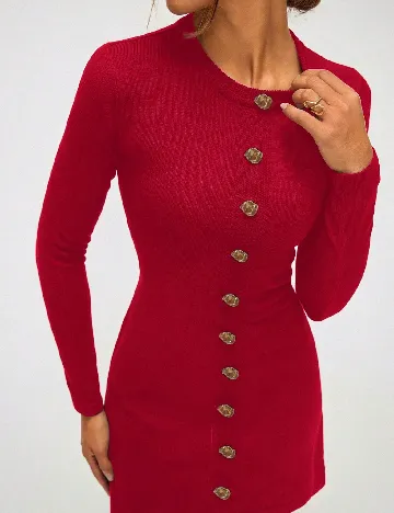 Rochie scurta Forever 21, rosu