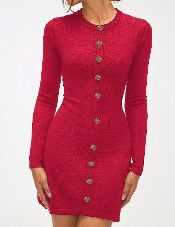 Rochie scurta Forever 21, rosu