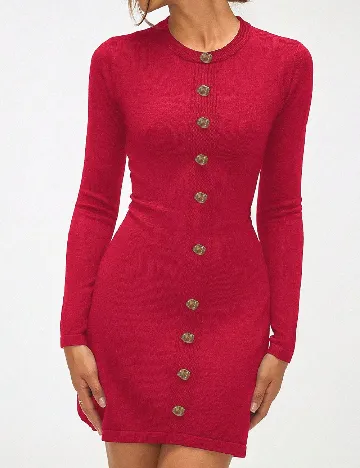 Rochie scurta Forever 21, rosu