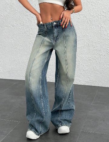 Blugi SHEIN, albastru