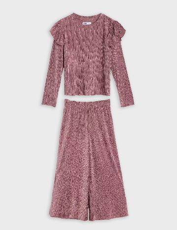 Compleu Sinsay, roz pudra inchis