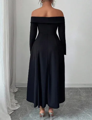 Rochie lunga SHEIN CURVE, negru