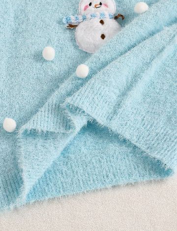 Pulover Shein Kids, albastru