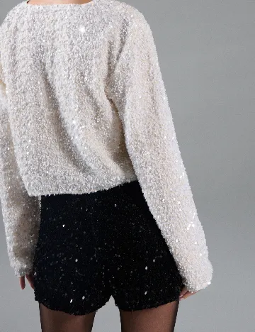 Pantaloni scurti Sinsay, negru