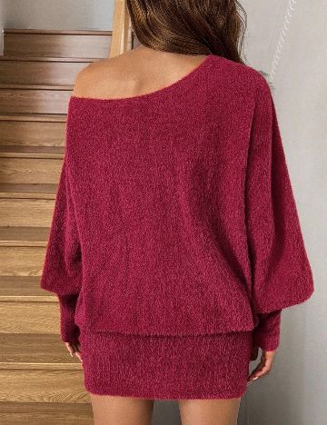 Rochie scurta SHEIN, rosu