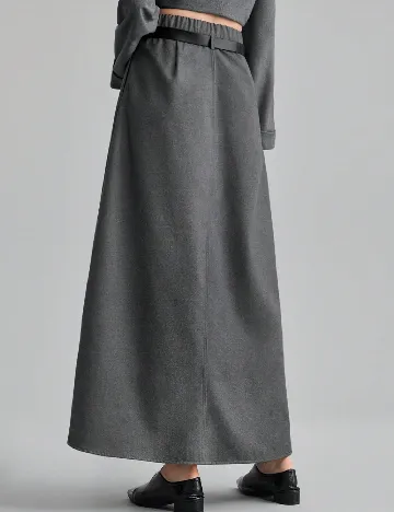 Fusta SHEIN, gri