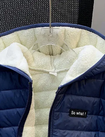 Geaca Shein Kids, albastru