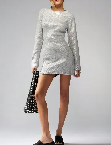 Rochie scurta Missguided, gri