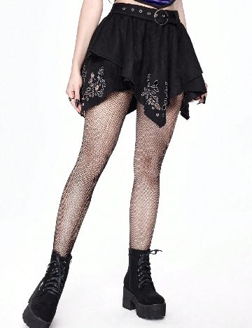 Fusta pantalon Romwe, negru