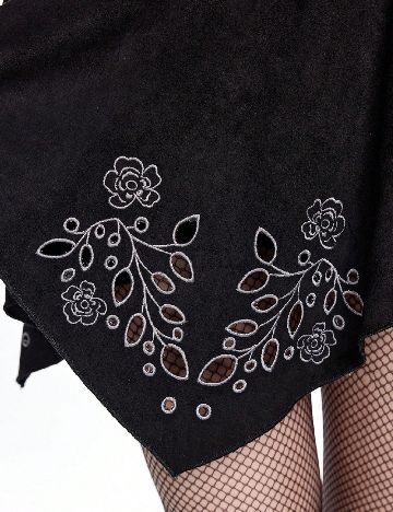 Fusta pantalon Romwe, negru