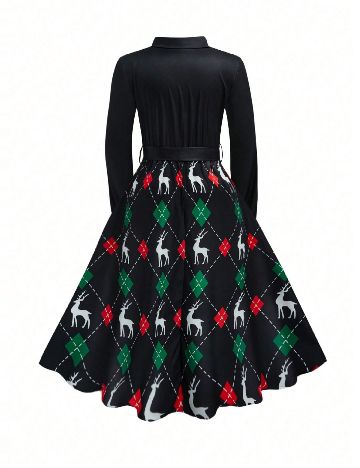 Rochie lunga SHEIN CURVE, negru