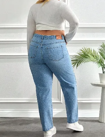 Blugi SHEIN CURVE, albastru