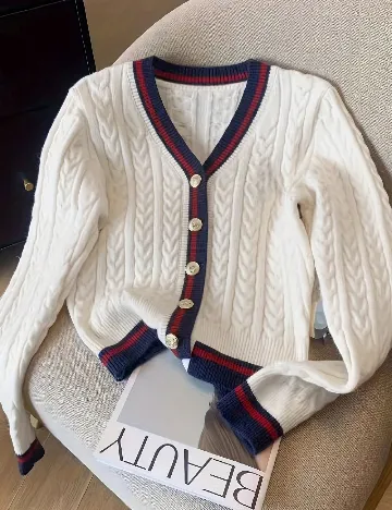 Cardigan SHEIN, albastru