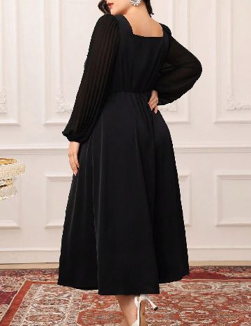 Rochie medie SHEIN CURVE, negru