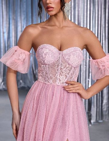 Rochie lunga SHEIN, roz