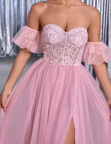 Rochie lunga SHEIN, roz