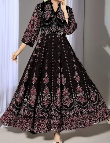 Rochie lunga SHEIN, negru